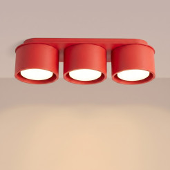 Plafon MODO 3 czerwony Gx53 SL.2480