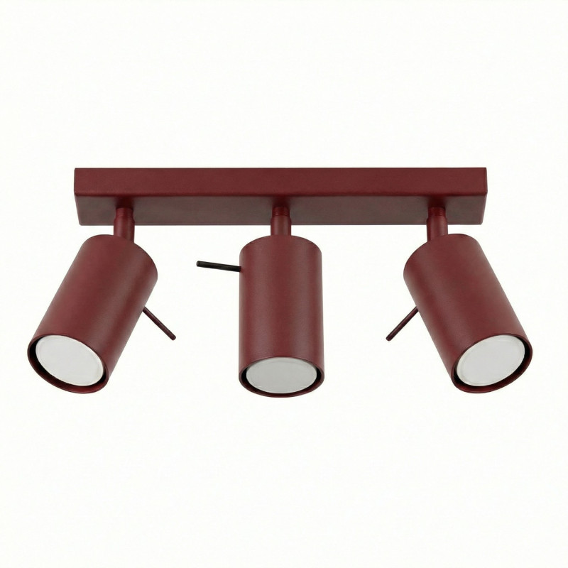 Plafon RING 3L burgund SL.2161
