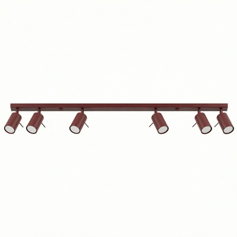 Plafon RING 6L burgund SL.2164
