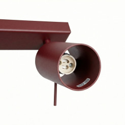 Plafon RING 6L burgund SL.2164