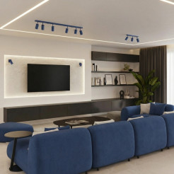 Plafon RING 6L ultramaryna SL.2170