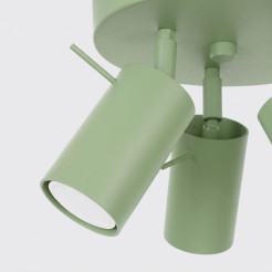 Plafon RING 3P szałwiowy SL.2180