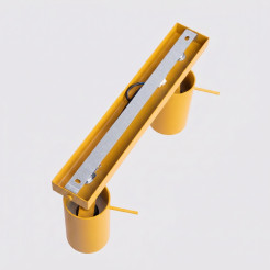 Plafon RING 2 żółty SL.2184