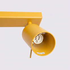 Plafon RING 4L żółty SL.2187