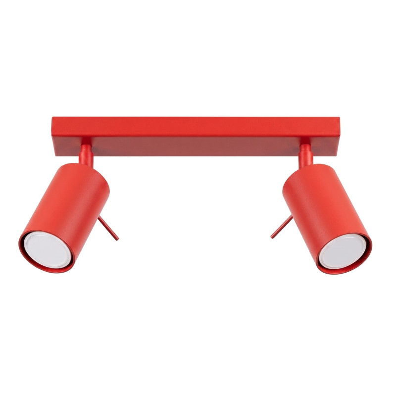 Plafon RING 2 czerwony SL.2190