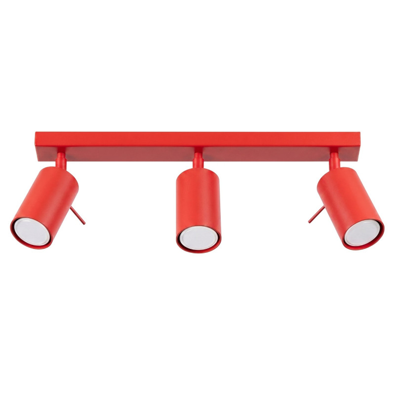 Plafon RING 3L czerwony SL.2191