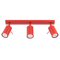 Plafon RING 3L czerwony SL.2191