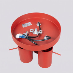 Plafon RING 3P czerwony SL.2192