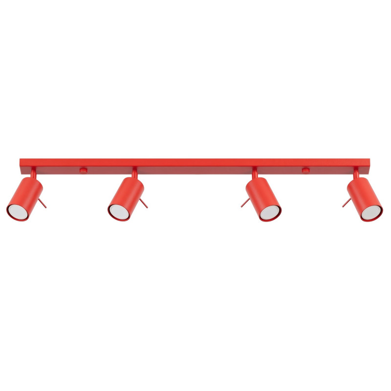 Plafon RING 4L czerwony SL.2193