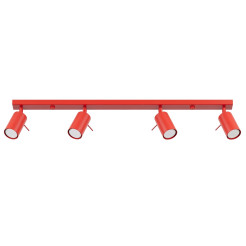 Plafon RING 4L czerwony SL.2193