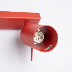 Plafon RING 4L czerwony SL.2193