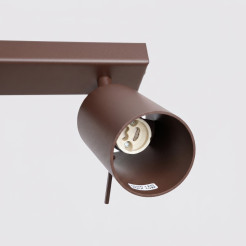 Plafon RING 3L brązowy SL.2197