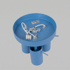 Plafon RING 3P błękitny SL.2204