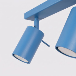 Plafon RING 6L błękitny SL.2206