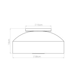 Plafon OMIQ ultramaryna SL.2281
