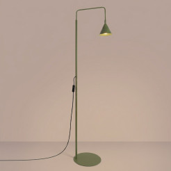 Lampa podłogowa NOX zielona oliwka SL.2585