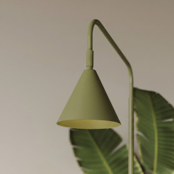Lampa podłogowa NOX zielona oliwka SL.2585