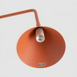 Lampa biurkowa NOX ochra czerwona SL.2571