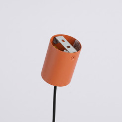 Żyrandol NOX 4L ochra czerwona SL.2556