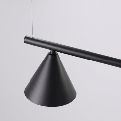 Żyrandol NOX 4L czarna SL.2552