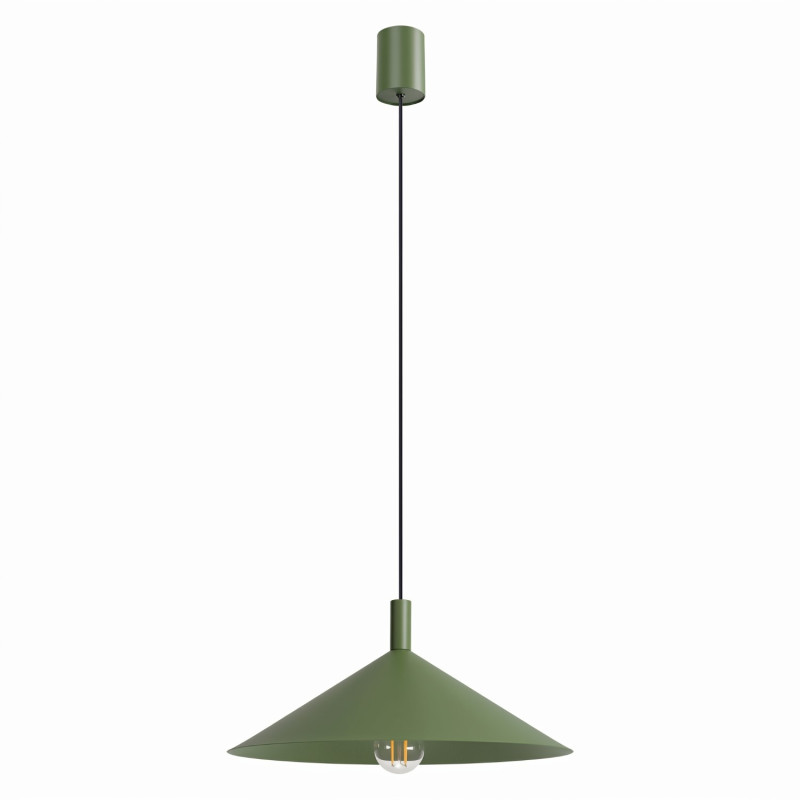 Lampa wisząca NOX 40 zielona oliwka SL.2540