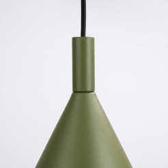 Lampa wisząca NOX 40 zielona oliwka SL.2540
