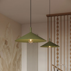 Lampa wisząca NOX 40 zielona oliwka SL.2540