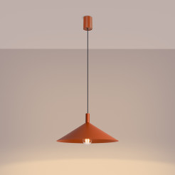 Lampa wisząca NOX 40 ochra czerwona SL.2541