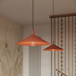 Lampa wisząca NOX 40 ochra czerwona SL.2541