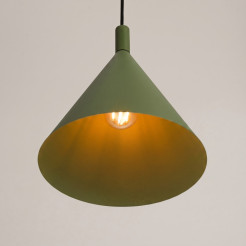 Lampa wisząca NOX 25 zielona oliwka SL.2525