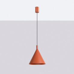 Lampa wisząca NOX 25 ochra czerwona SL.2526