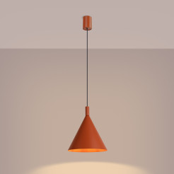 Lampa wisząca NOX 25 ochra czerwona SL.2526