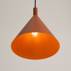 Lampa wisząca NOX 25 ochra czerwona SL.2526