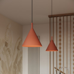 Lampa wisząca NOX 25 ochra czerwona SL.2526