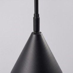 Kinkiet NOX 2 czarny z włącznikiem SL.2507