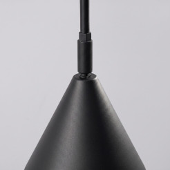 Kinkiet NOX 1 czarny z włącznikiem SL.2492