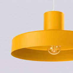 Lampa wisząca BILO żółta SL.2056