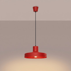 Lampa wisząca BILO czerwona SL.2057