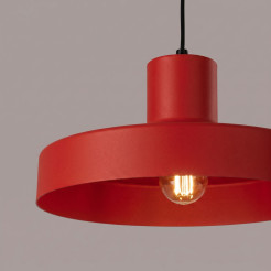 Lampa wisząca BILO czerwona SL.2057