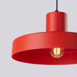 Lampa wisząca BILO czerwona SL.2057