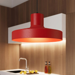 Lampa wisząca BILO czerwona SL.2057