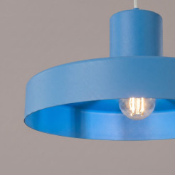 Lampa wisząca BILO błękitna SL.2059