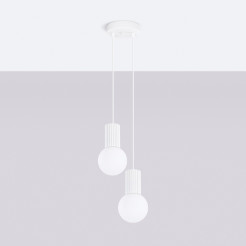Lampa wisząca HALO 2P biała SL.1971
