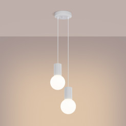 Lampa wisząca HALO 2P biała SL.1971