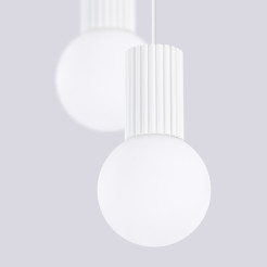 Lampa wisząca HALO 2P biała SL.1971
