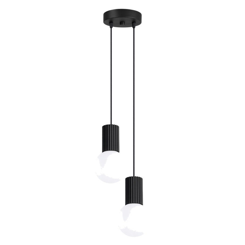 Lampa wisząca HALO 2P czarna SL.1972
