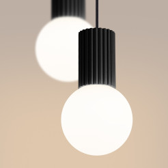 Lampa wisząca HALO 2P czarna SL.1972