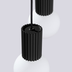 Lampa wisząca HALO 2P czarna SL.1972