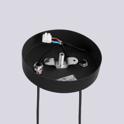 Lampa wisząca HALO 2P czarna SL.1972