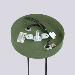 Lampa wisząca HALO 2P zielona oliwka SL.1974